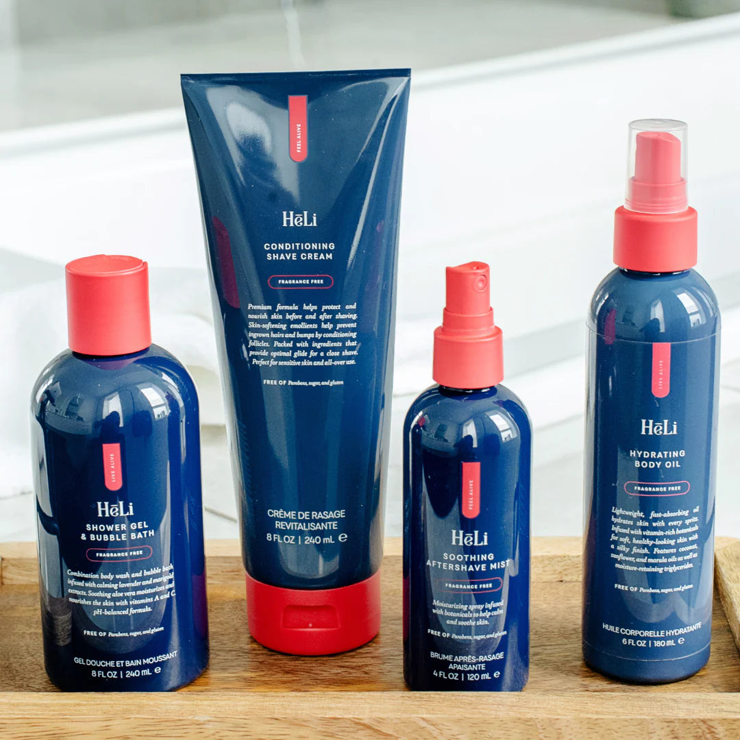 HeLi - Shower gel and bubble bath