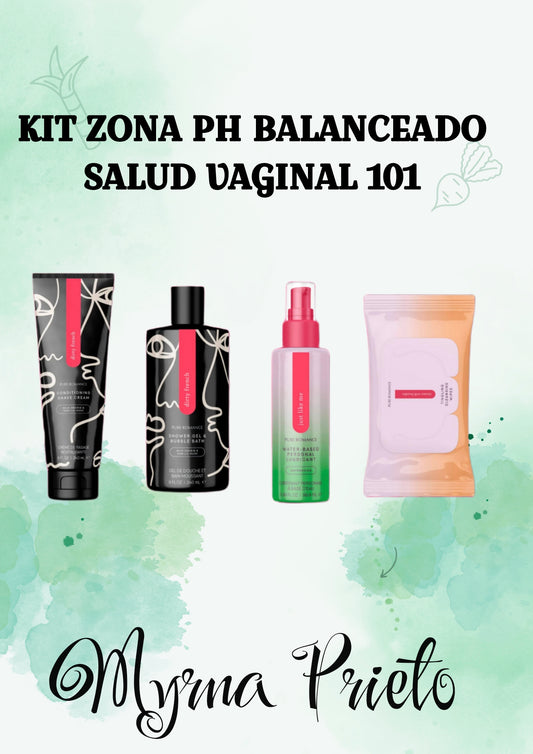 Kit zona ph Balanceado salud vaginal 101