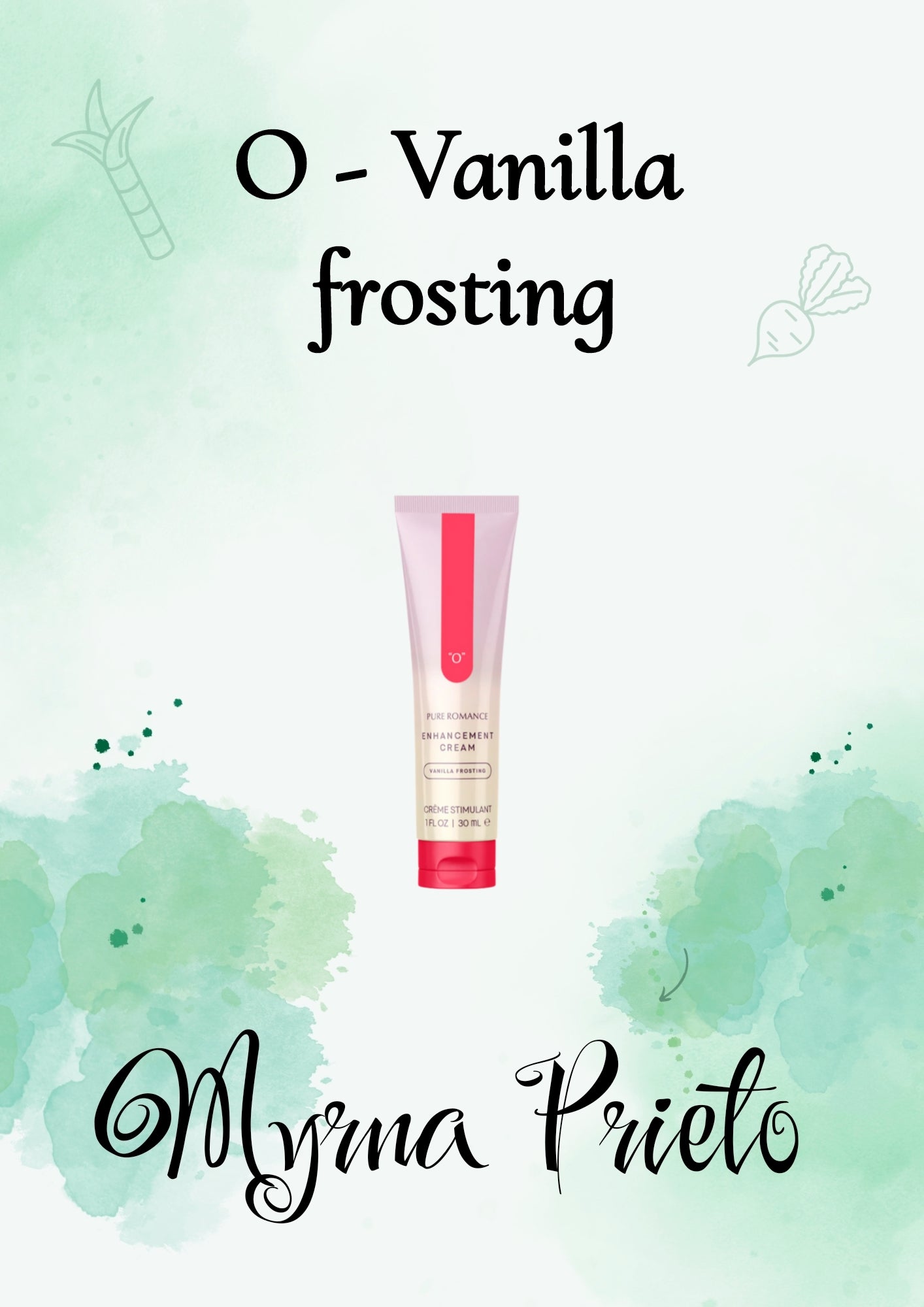 O - Vanilla frosting